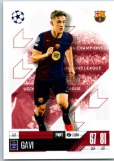 fotbalová kartička 2024-25 Topps Match Attax UEFA Club Competitions  147 Gavi (FC Barcelona)
