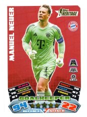 fotbalová kartička 2025-26 Topps Match Attax UCC 395 Manuel Neuer (FC Bayern München)