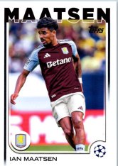 fotbalová kartička 2024-25 Topps UEFA Club Competitions Flagship 142 Ian Maatsen Aston Villa
