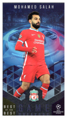 fotbalová kartička 2020-21 Topps UCL Best of the Best UCL Game Breakers GB-3 Mohamed Salah Liverpool
