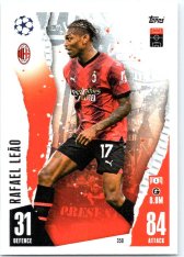 Fotbalová kartička 2023-24 Topps Match Attax UEFA Club Competitions 350 Rafael Leão AC Milan