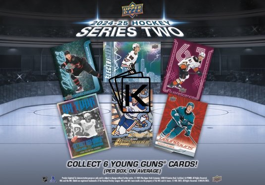 2024-25 Upper Deck Series 2 Hockey Hobby Balíček
