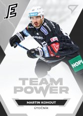 hokejová kartička 2021-22 SportZoo Tipsport Extraliga Team Power TP-33 Martin Kohout HC Energie Karlovy Vary