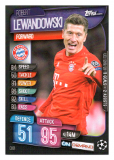 2019-20 Topps Match Attax On Demand OD61 Robert Lewandowski FC Bayern Munchen