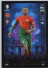 fotbalová karta Topps Match Attax EURO 2024 Shining Star Limited Edition  SSLLE2 Rafael Leão (Portugal)