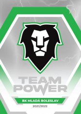 hokejová kartička 2021-22 SportZoo Tipsport Extraliga Team Power TP-11 Týmové Logo BK Mladá Boleslav