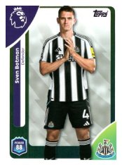 fotbalová kartička 2025-26 Topps  Premier League 220 Sven Botman (Newcastle United)