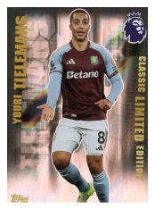 fotbalová kartička 2025-26 Topps  Premier League - Classic Limited Edition LE2 Youri Tielemans (Arsenal)