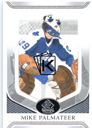 Hokejová karta 2020-21 Upper Deck SP Legends Signature Edition 231 Mike Palmateer - Toronto Maple Leafs