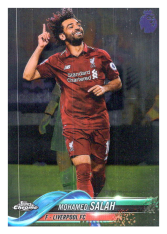 2018-19 Topps Chrome Premier League 100 Mohamed Salah Liverpool FC