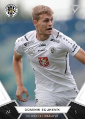 fotbalová kartička 2021-22 SportZoo Fortuna Liga 71 Dominik Soukeník FC Hradec Králové