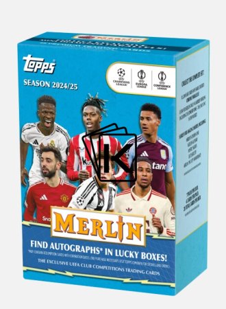 2024-25 Topps Merlin UEFA Club Competitions Blaster Box