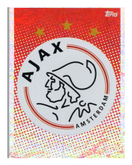 2020-21 Topps Champions League samolepka AJA1 Logo AFC Ajax