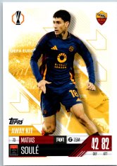 Fotbalová kartička 2024-25 Topps Match Attax EXTRA UEFA Club Competitions Away Kit  73.  Matías Soulé (Atalanta BC)