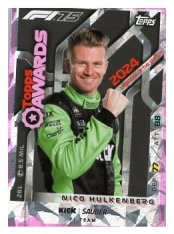 2025 Topps Turbo Attax F1 Kick Sauber Topps Awards  281 Nico Hulkenberg-Paralel Pink