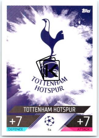 Fotbalová kartička 2022-23 Topps Match Attax UCL 64 Logo - Tottenham Hotspur