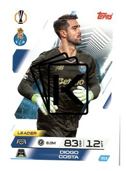 fotbalová kartička 2025-26 Topps Match Attax UCC 313 Diogo Costa (FC Porto)