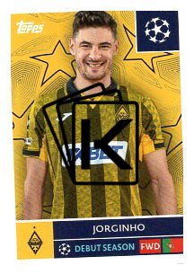 2025-26 Topps Champions League FK Kairat Almaty 514 Jorginho