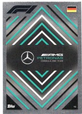 2022 Topps Formule 1 Turbo Attax 19 Team Logo (Mercedes-AMG)