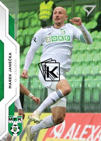 fotbalová kartička SportZoo 2020-21 Fortuna Liga Base 163 Marek Janečka MFK Karviná