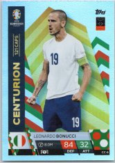 fotbalová karta Topps Match Attax EURO 2024 Centurion CC6 Leonardo Bonucci (Italy)