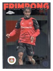 fotbalová kartička 2024-25 Topps Chrome UCC 78 Jeremie Frimpong, Bayer 04 Leverkusen