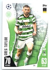 Fotbalová kartička 2023-24 Topps Match Attax UEFA Club Competitions  373 Greg Taylor Celtic FC