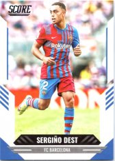 2021-22 Panini Score FIFA 141 Sergino Dest - FC Barcelona