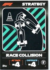 2022 Topps Formule 1 Turbo Attax 1 Race Collision