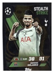 fotbalová kartička 2025-26 Topps Match Attax UCC 447 Dominic Solanke (Tottenham Hotspur)