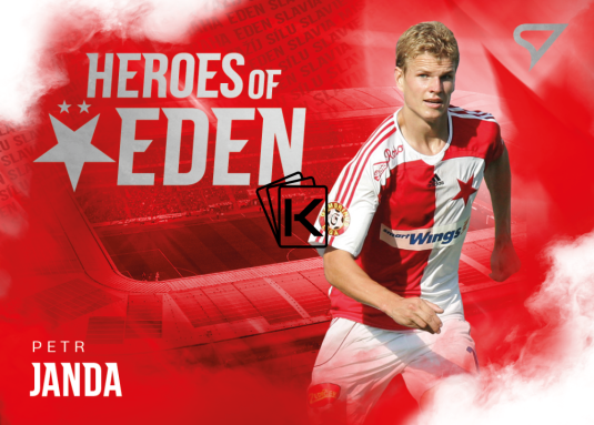 2025-26 SportZoo SK Slavia Praha Heroes of Eden HE-06 Petr Janda