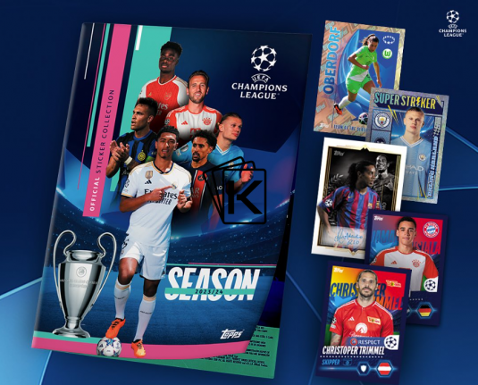 2023-24 Topps UEFA Champions League Album na samolepky