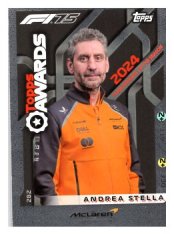 2025 Topps Turbo Attax F1  McLaren Topps Awards  282 Andrea Stella