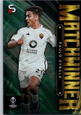 Fotbalová kartička 2023-24 Topps Superstars UEFA Club Competitions Matchwinner MW-14 Paulo Dybala (AS Roma)