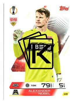 fotbalová kartička 2025-26 Topps Match Attax UCC 146 Alexander Nübel (VfB Stuttgart)