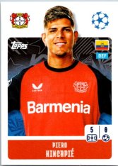2024-25 Topps Champions League 103 Piero Hincapié (Bayer 04 Leverkusen)