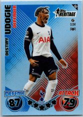 fotbalová kartička 2024-25 Topps Match Attax UEFA Club Competitions Topps Heritage 445 Destiny Udogie (Tottenham Hotspur)