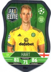 Fotbalová kartička 2022-23 Topps Match Attax UCL Pro Elite Shield SH19 Joe Hart Celtic