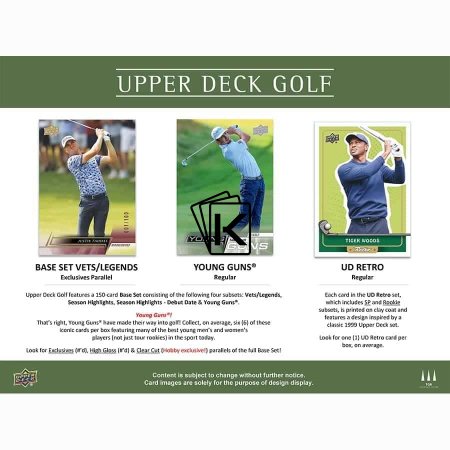 2024 Upper Deck Golf Hobby Balíček
