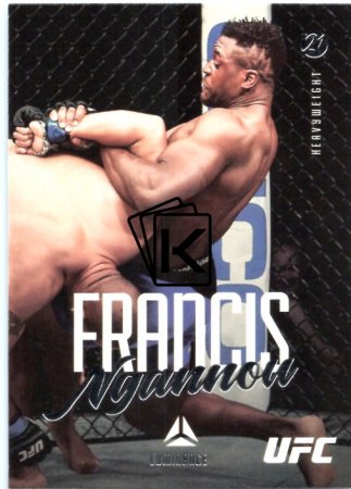 2021 Panini Chronicles UFC Luminance 58 Francis Ngannou