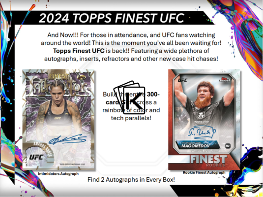 2024 Topps UFC Finest Hobby Box