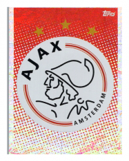 2020-21 Topps Champions League samolepka AJA1 Logo AFC Ajax
