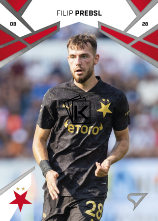 Fotbalová kartička 2024-25 SportZoo Chance Liga Serie 1 SK Slavia Praha Filip Prebsel 16