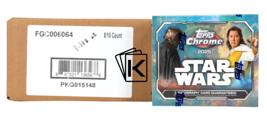 2025 Topps Chrome Star Wars Hobby Case