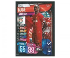 Fotbalová kartička 2019-2020  Topps Champions League Match Attax - Liverpool - Sadio Mané 10