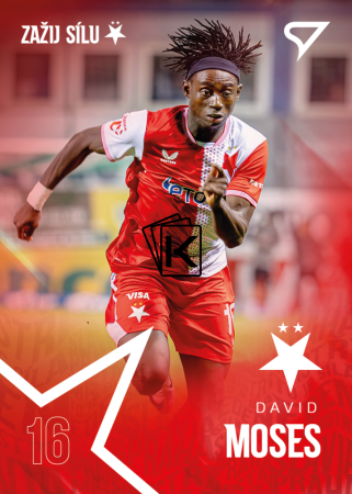 2025-26 SportZoo SK Slavia Praha 17 David Moses