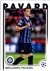fotbalová kartička 2024-25 Topps UEFA Club Competitions Flagship 20 Benjamin Pavard Inter Milan