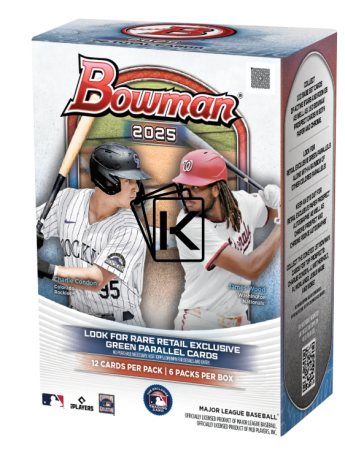 2025 Topps Bowman Baseball MLB Blaster Box