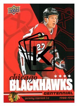 2025-26 Upper Deck Centennial Chicago Blackhawks 86 Jeremy Roenick