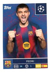 2025-26 Topps Champions League FC Barcelona 190 Pedri